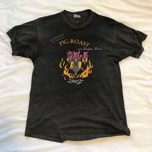 Biker Pig Roast Vintage T | Paper Thin